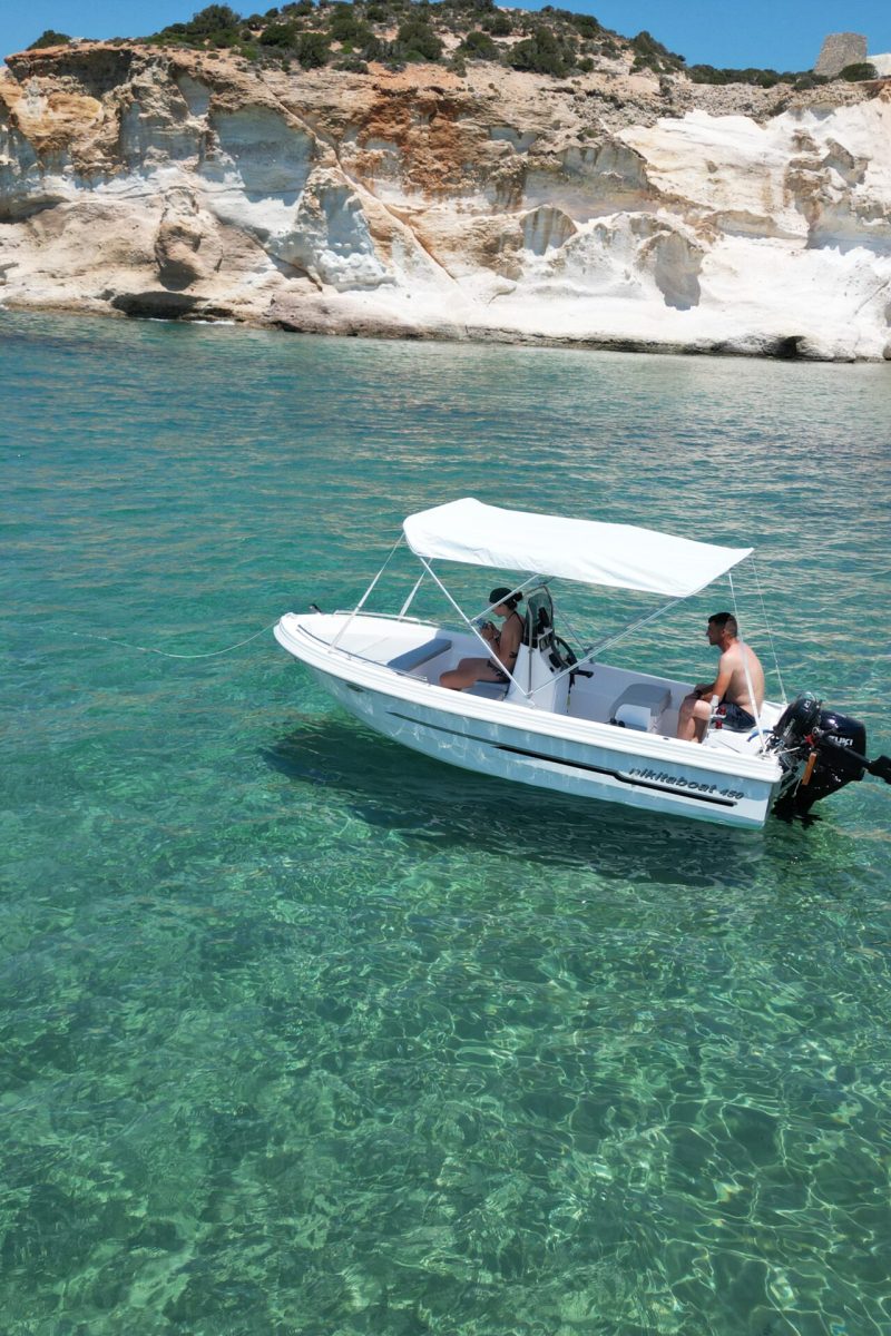 milos cruises by boat